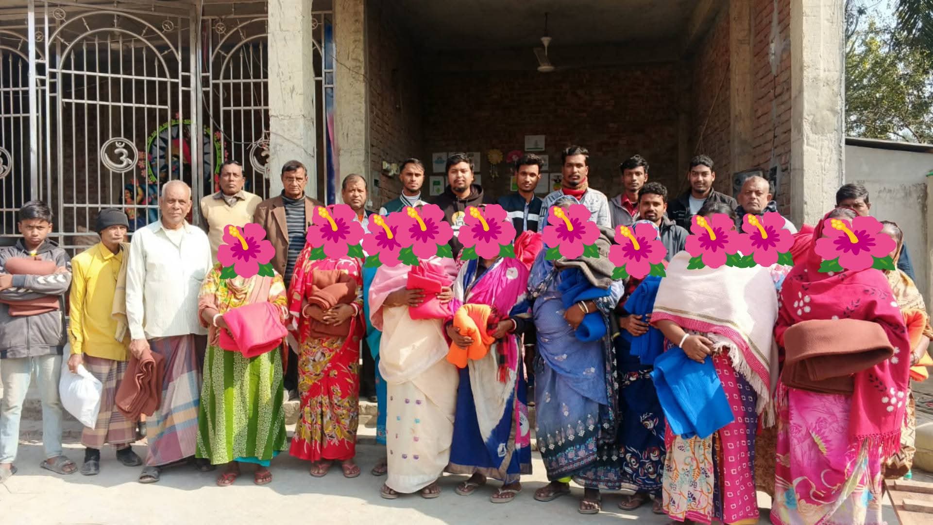 শীতার্ত ও অসহায় সনাতনী জনগোষ্ঠীর পাশে  ‎বাংলাদেশ হিন্দু যুব মহাজোট