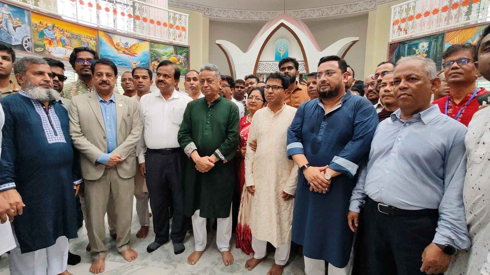 দেশের প্রথম বিশ্ববিদ্যালয়ভিত্তিক মন্দির উদ্বোধন হলো চট্টগ্রাম বিশ্ববিদ্যালয়ে