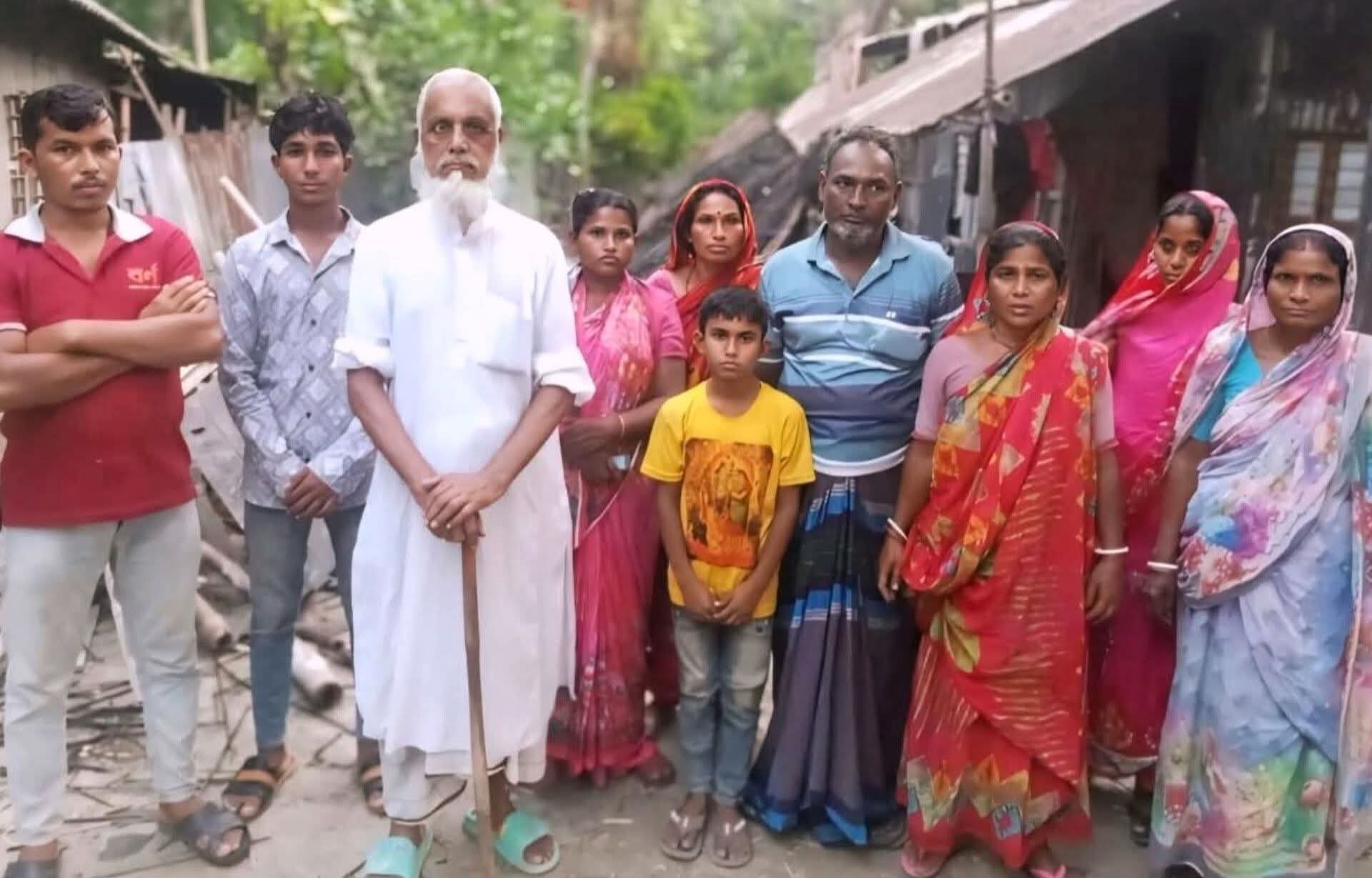 গোপালগঞ্জ সদর উপজেলায় চামটা গ্রামে হিন্দুদের জায়গা জমি দখলের অভিযোগ