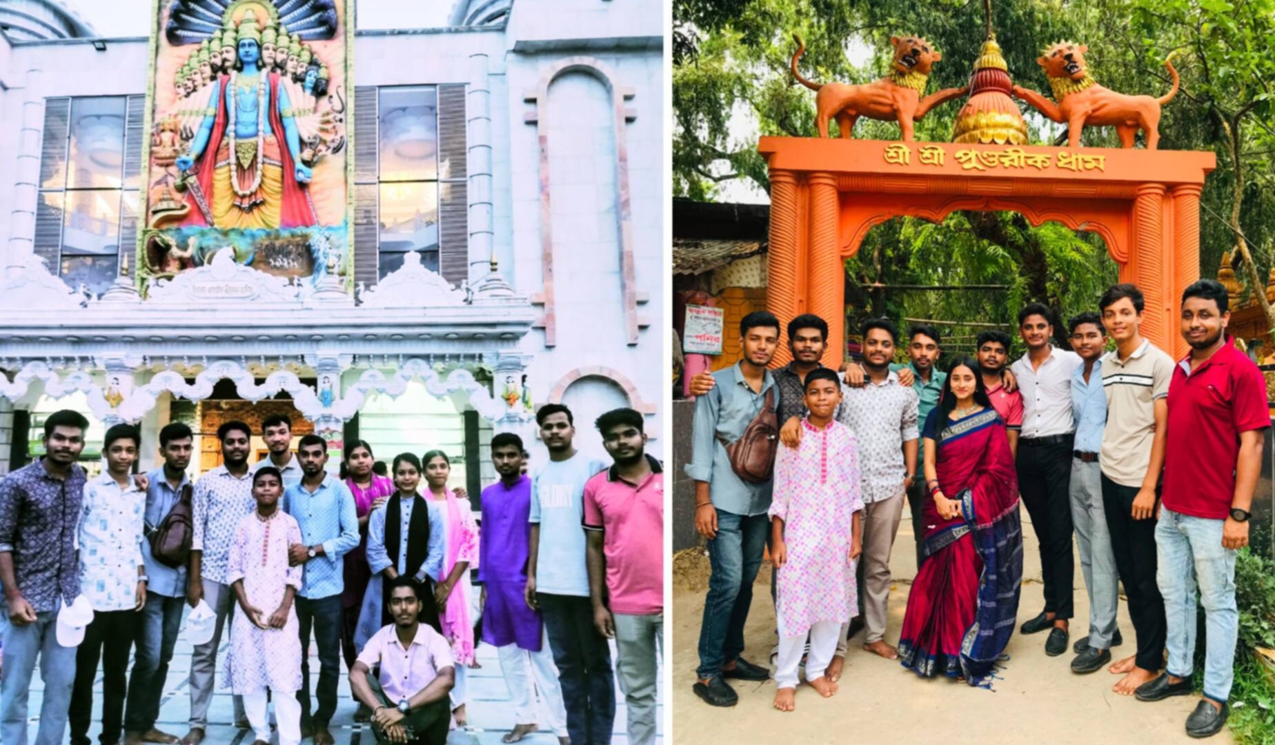 বাংলাদেশ গীতা পরিষদ সীতাকুণ্ডের উদ্যোগে পুন্ডরীক ধাম ও প্রবর্তক শ্রীকৃষ্ণ মন্দির পরিক্রমা