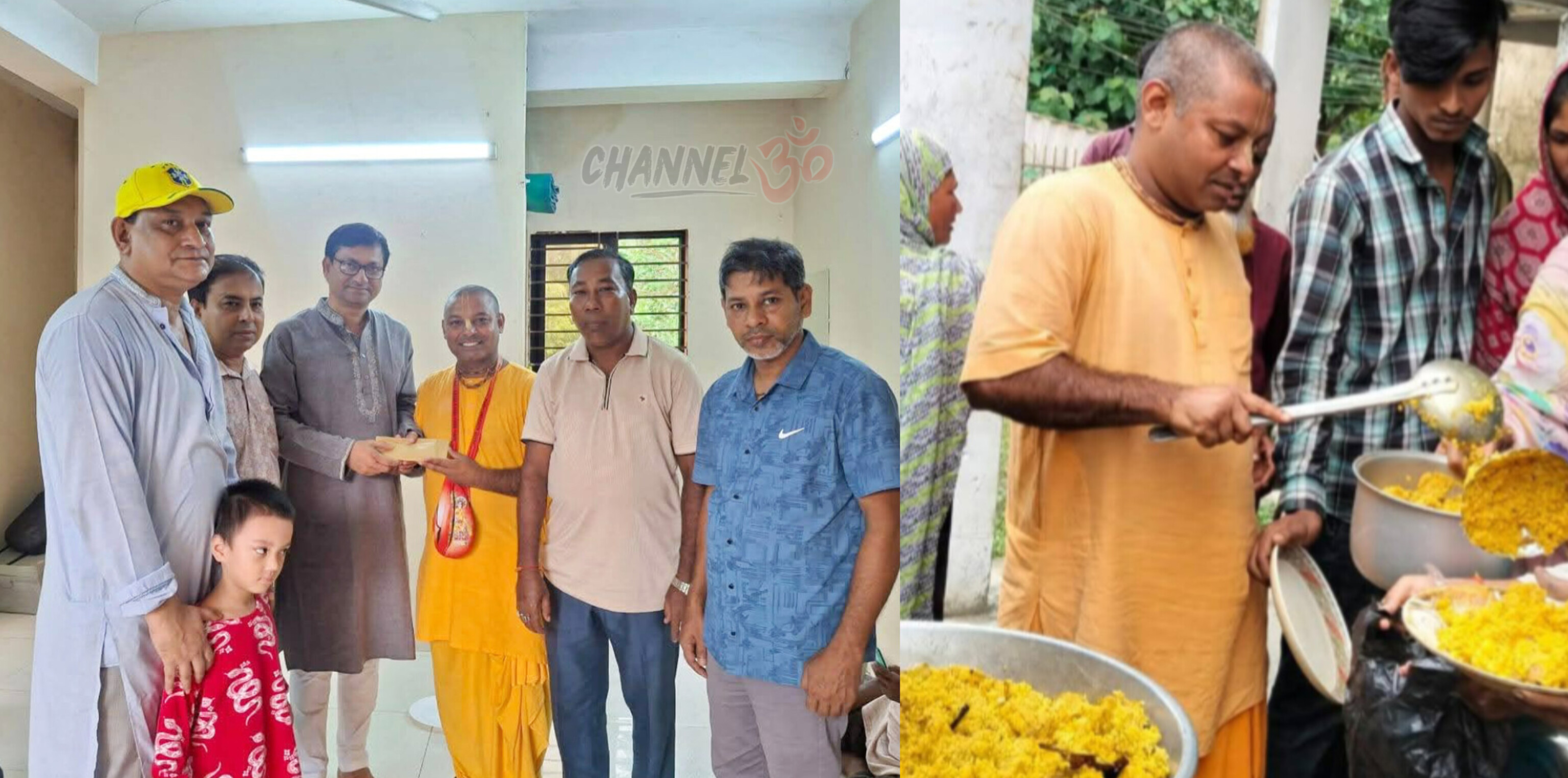 দুর্যোগে মানবতার দৃষ্টান্ত: বান্দরবানের বন্যার্ত মানুষের পাশে টানা ৫ দিন ইসকন মন্দির