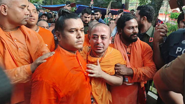 কারাগারের ভেতর চিন্ময় কৃষ্ণ ব্রহ্মচারীর মায়ের শ্রাদ্ধ আয়োজনের আবেদন